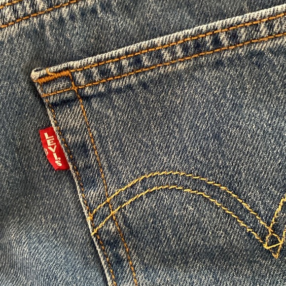 LEVI’s 501 Premium Quality Adjustable Length Shorts Size 26 - Picture 7 of 12